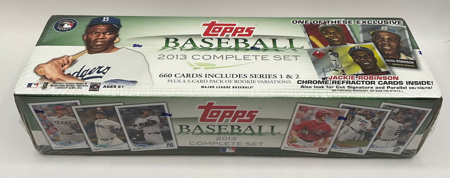 2013 Topps Baseball Series 1 & 2 Factory Set with Rookie Variations Pack