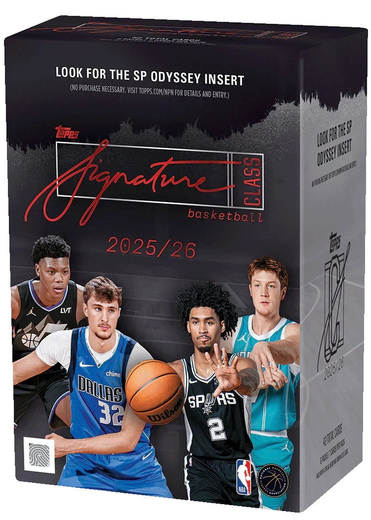 2025-26 Topps Signature Class Basketball Value Box
