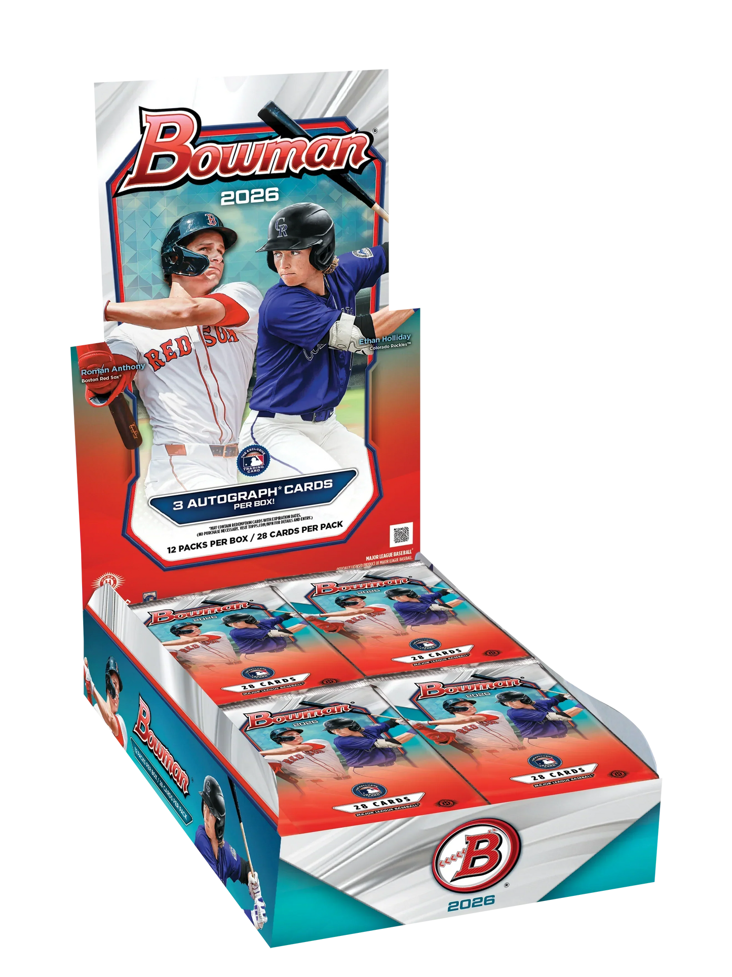 2026 Bowman Baseball Jumbo Hobby Box