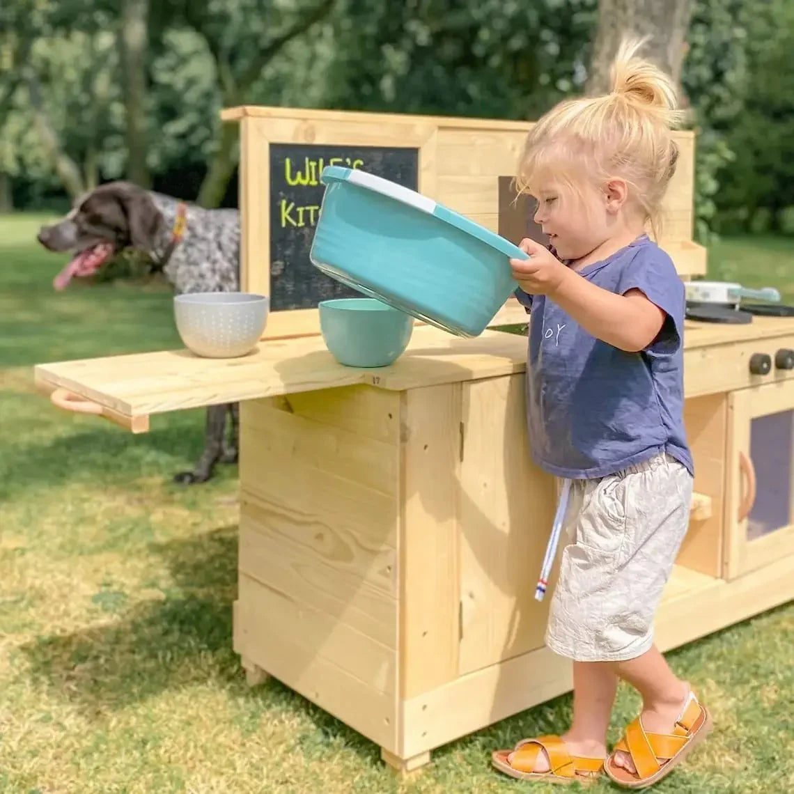 Big Game Hunters Triple Mud Kitchen with Sink