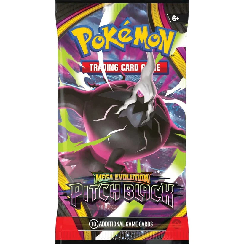 Pokémon TCG: Mega Evolution – Pitch Black Half Booster Box – 18 Packs
