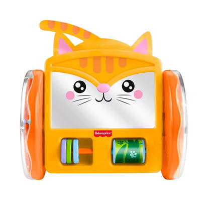 Baby Crawling Cat Activity Toy for Tummy Time Play