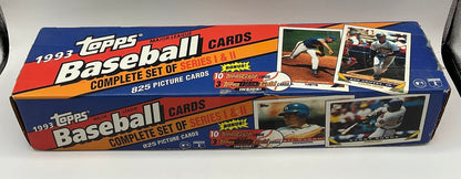 1993 Topps Baseball Factory Set Plus Topps Gold & Black Gold (Open)