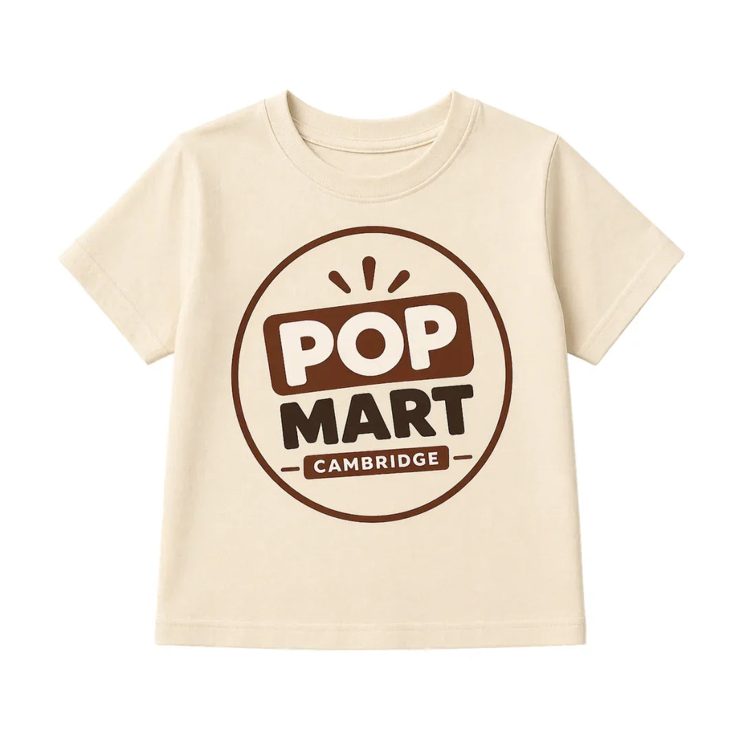 Pop Mart Cambridge Kids T-Shirt – Soft Cotton Casual Tee