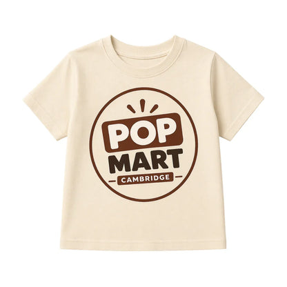 Pop Mart Cambridge Kids T-Shirt – Soft Cotton Casual Tee