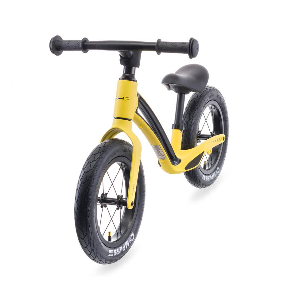 Hornit AIRO 12-Inch Hammer Yellow Kids Balance Bike