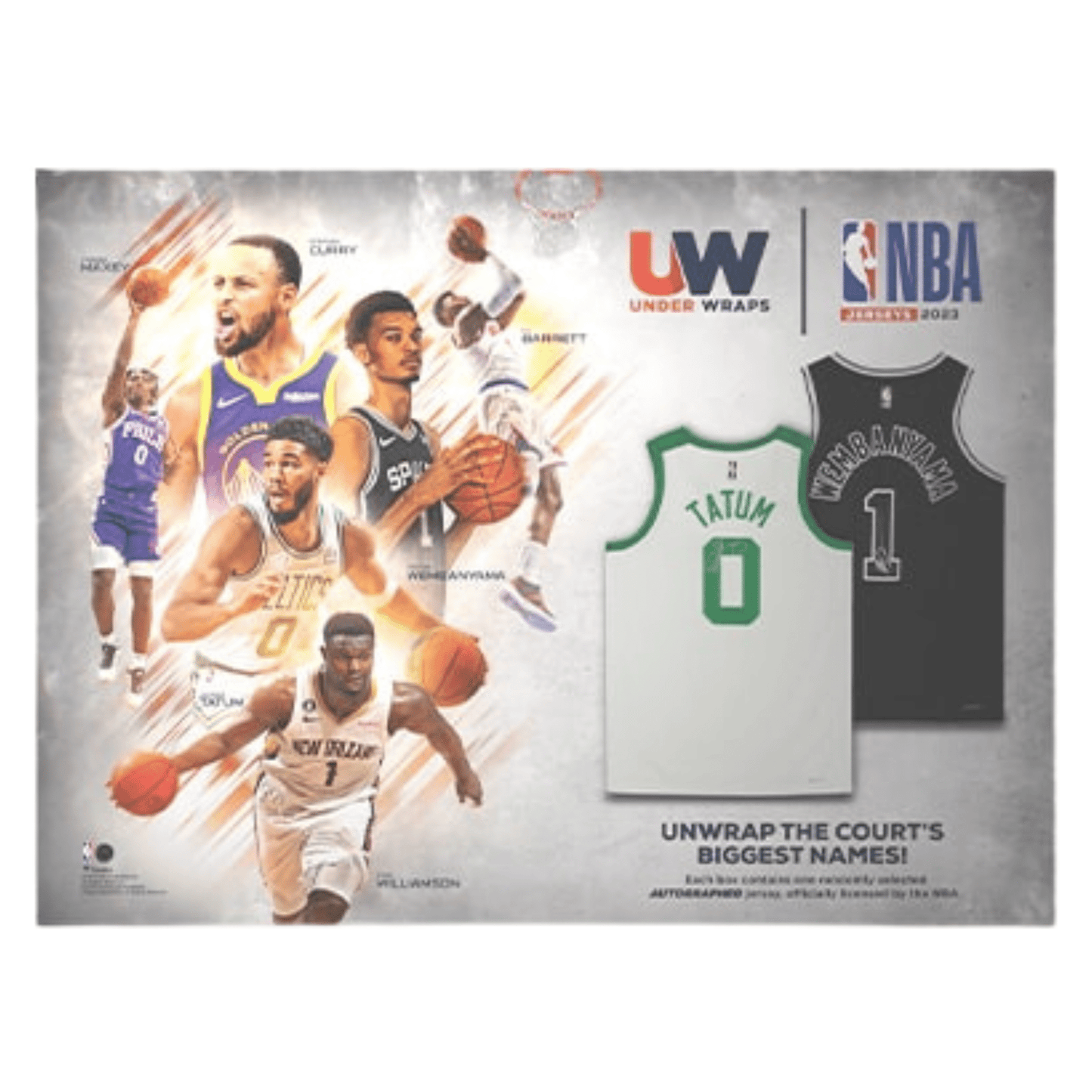 2023/24 Fanatics Under Wraps NBA Jersey Hobby Box