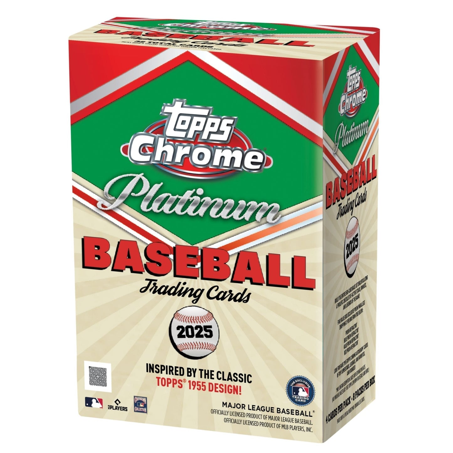 2025 Topps Chrome Platinum Baseball Blaster Box
