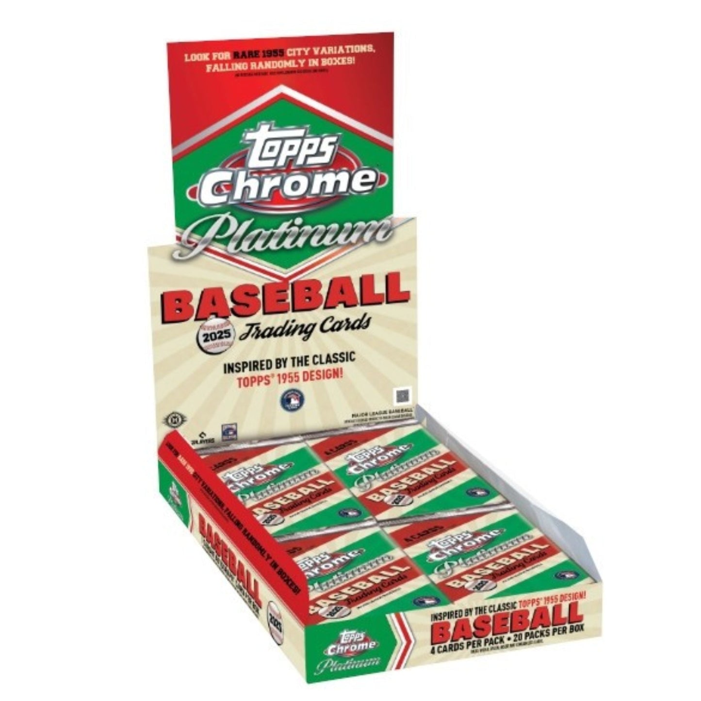 2025 Topps Chrome Platinum Baseball Hobby Box