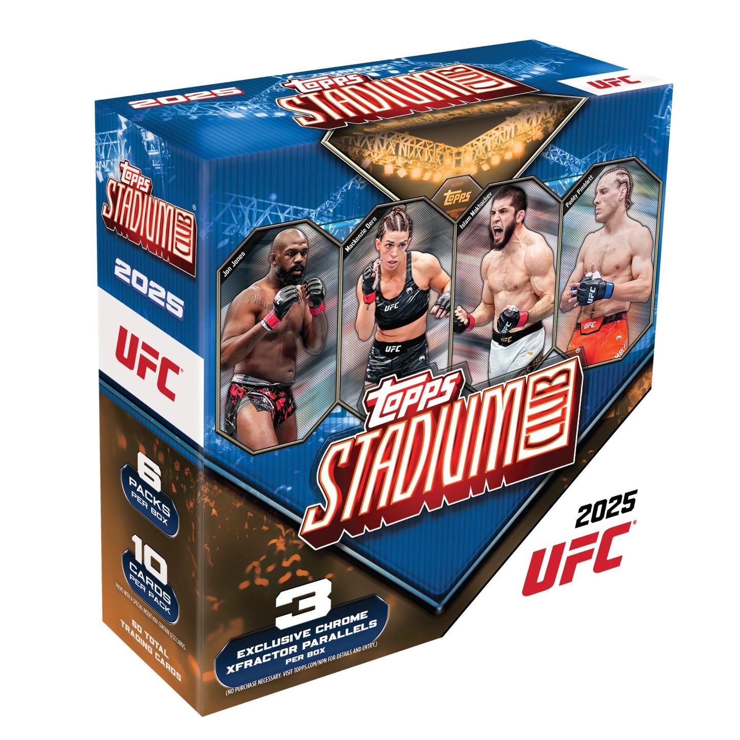 2025 Topps Stadium Club UFC Mega Box