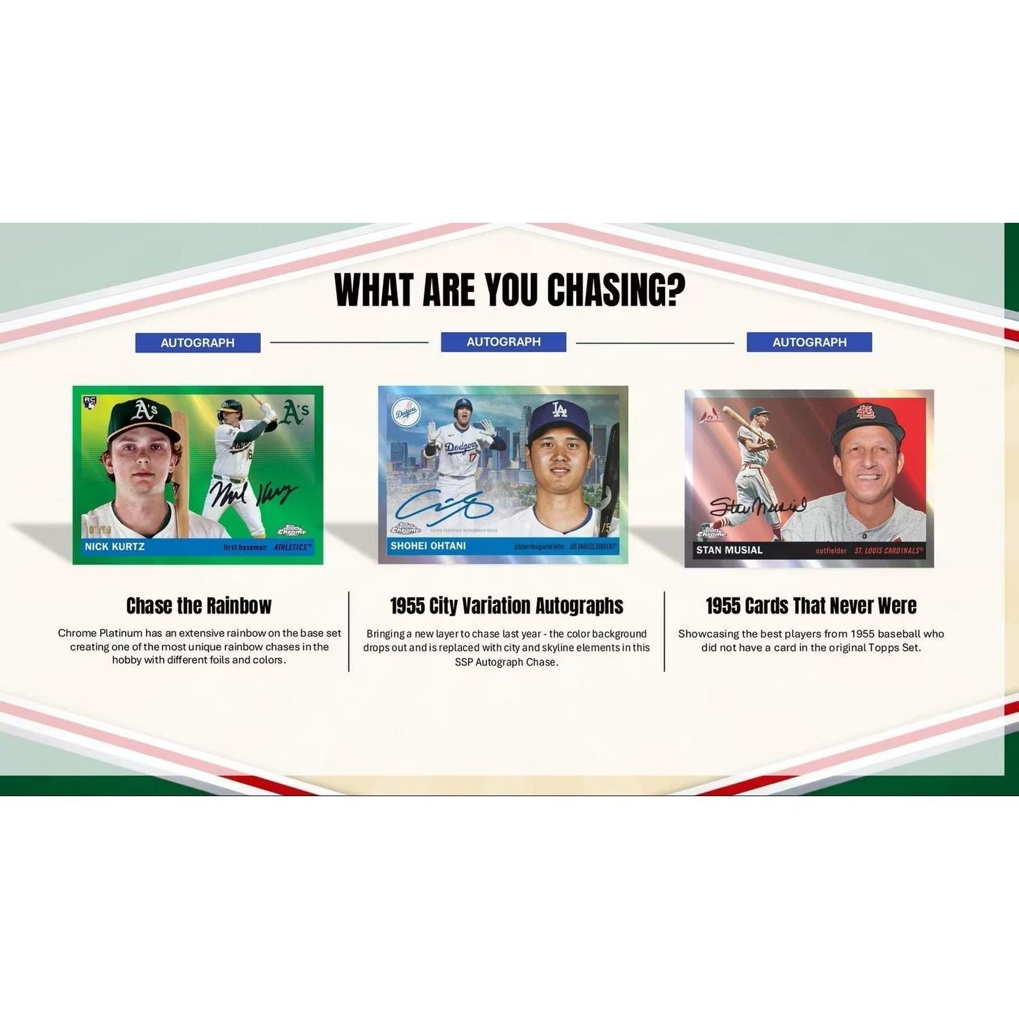 2025 Topps Chrome Platinum '55 Baseball Blaster Box
