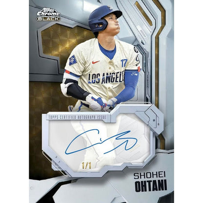 2026 Topps Chrome Black Baseball Hobby Box