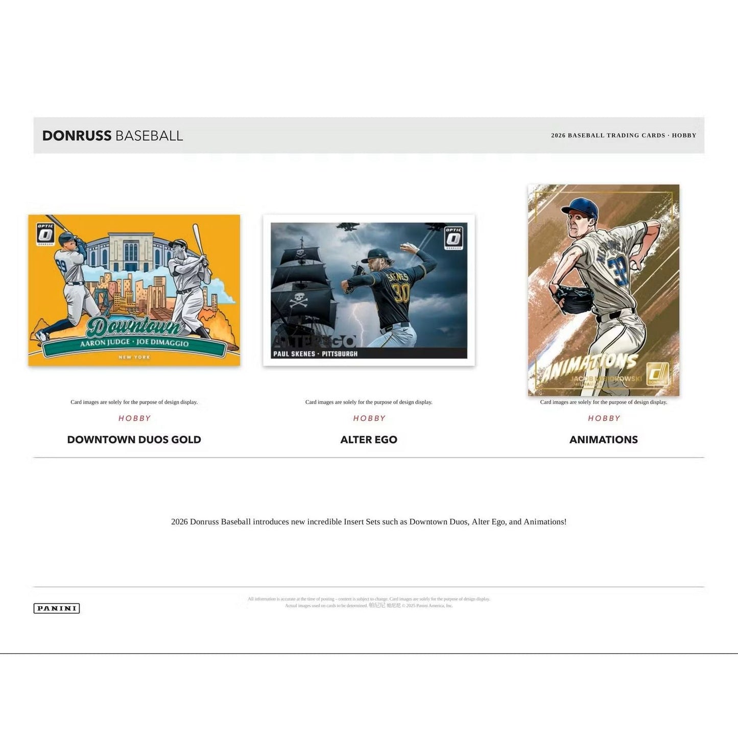 2026 Panini Donruss Baseball Hobby Box