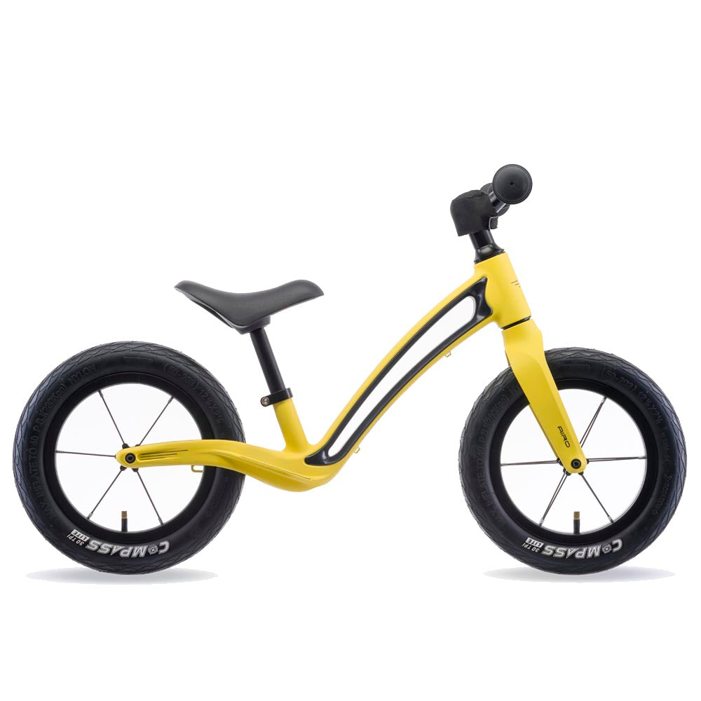 Hornit AIRO 12-Inch Hammer Yellow Kids Balance Bike