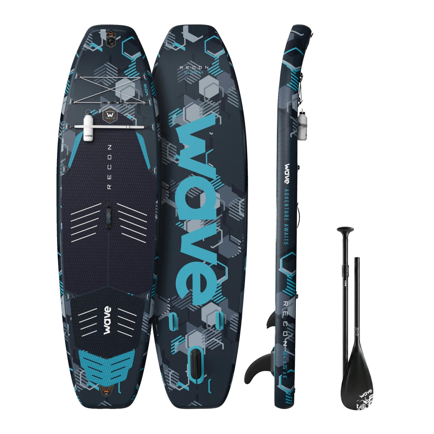 Wave Recon 3.0 10'4" Inflatable Stand Up Paddle Board (SUP)