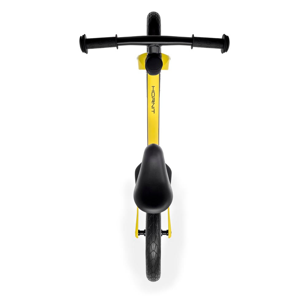 Hornit AIRO 12-Inch Hammer Yellow Kids Balance Bike