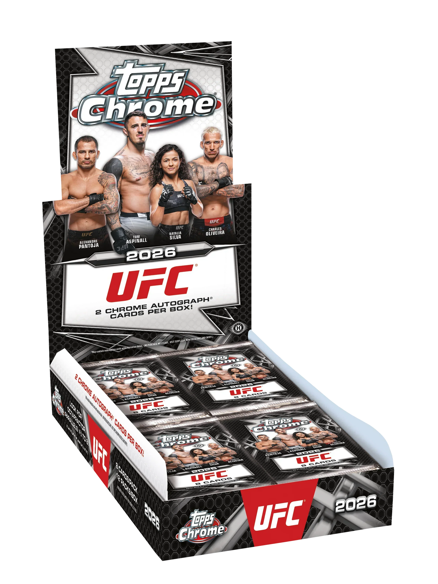 2026 Topps Chrome UFC Hobby Box