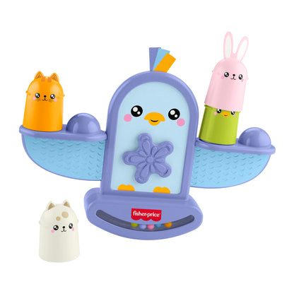 5-Piece Baby Bird Rattle Stacking Toy
