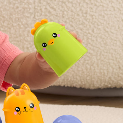 5-Piece Baby Bird Rattle Stacking Toy