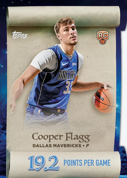 2025/26 Topps Holiday Basketball Countdown Advent Calendar