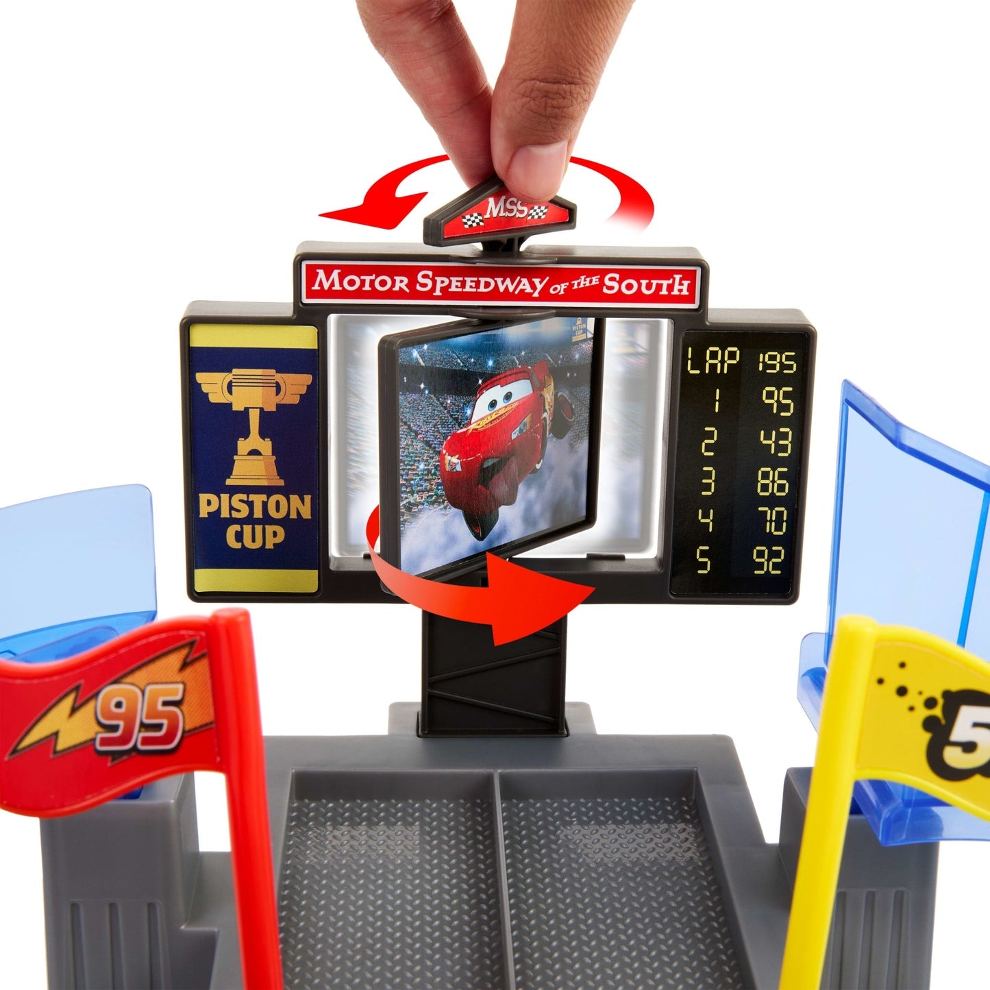 Kids Racing Car Stunt Track Play Set with Toy Car