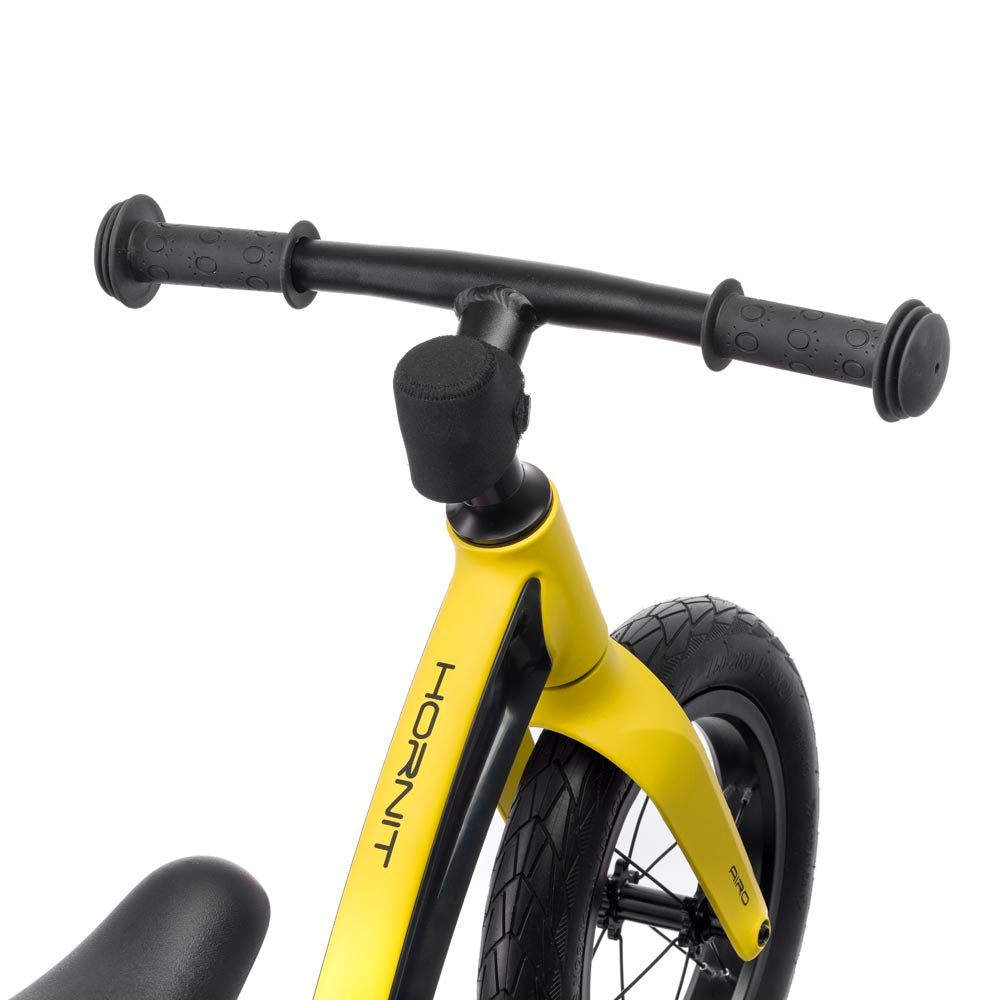 Hornit AIRO 12-Inch Hammer Yellow Kids Balance Bike