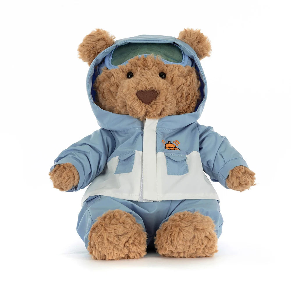 Jellycat Bartholomew Bear Snow Suit Soft Toy