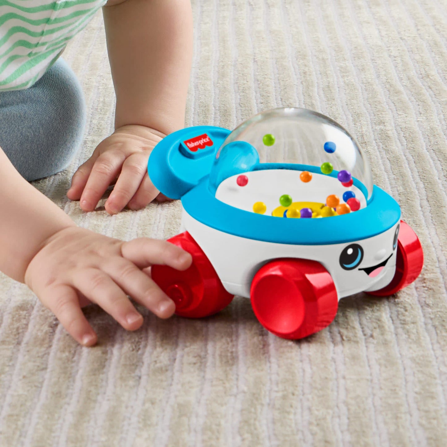 Baby Musical Rolling Ball Crawl Toy with Colourful Balls