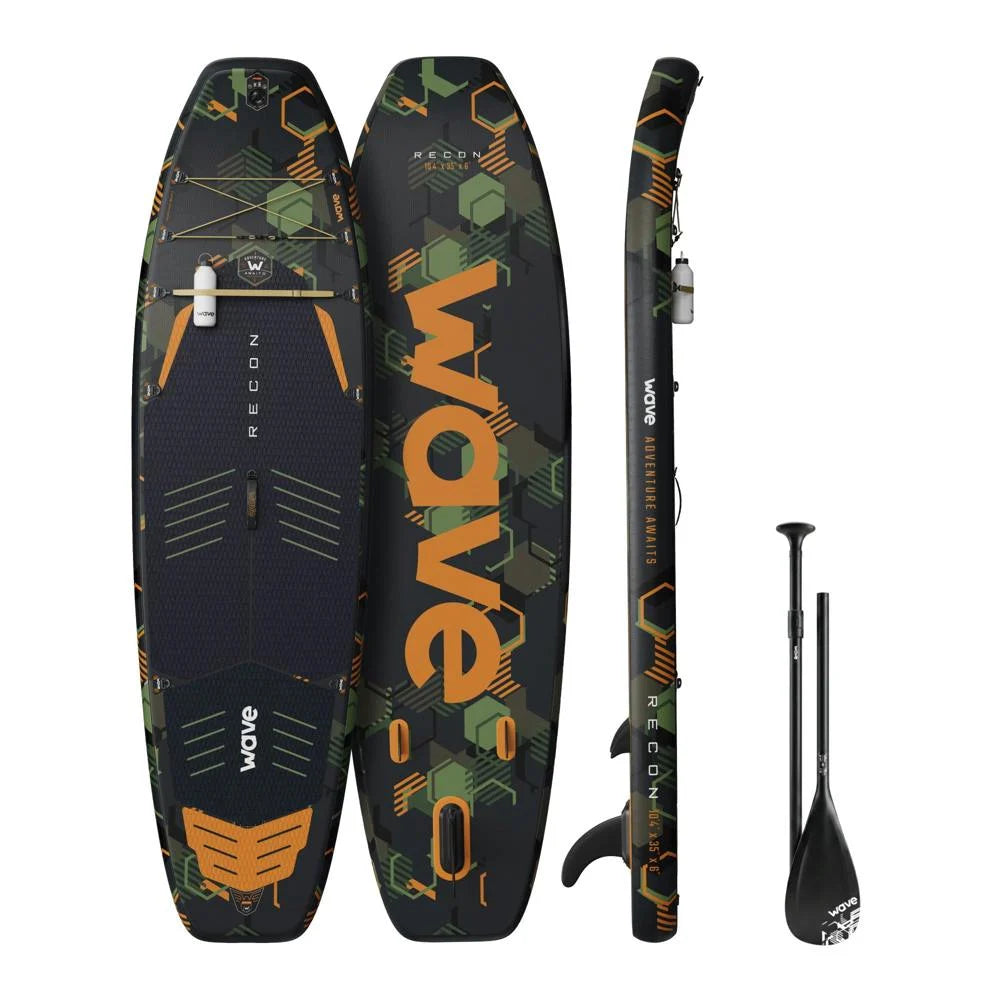 Wave Recon 3.0 10'4" Inflatable Stand Up Paddle Board (SUP)