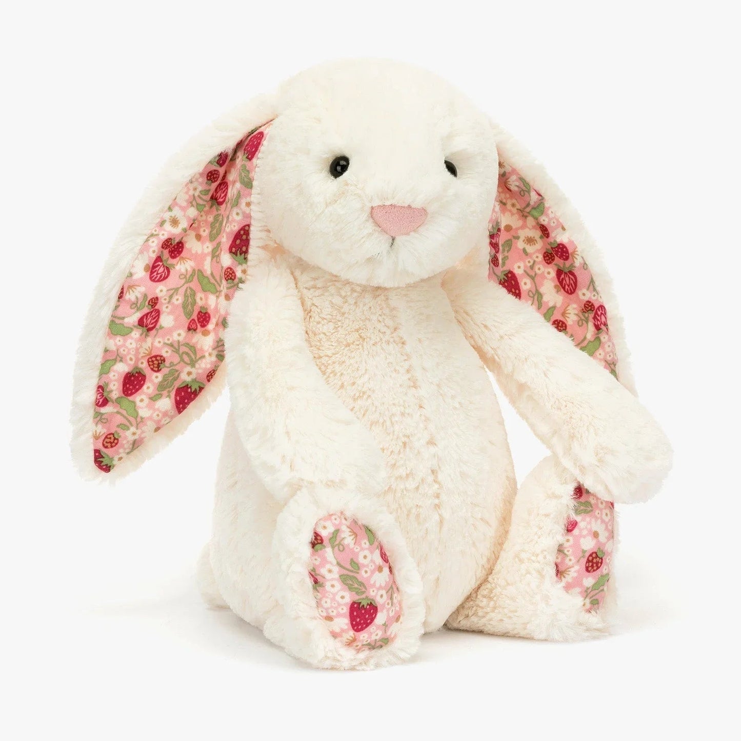 Jellycat Blossom Cream Bunny – Adorable Berry-Patterned Plush