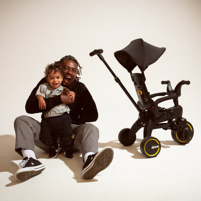 Doona Liki Trike S5 Midnight Limited Edition Foldable Toddler Trike