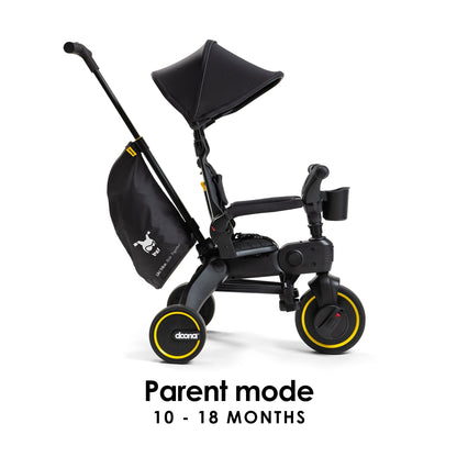 Doona Liki Trike S5 Midnight Limited Edition Foldable Toddler Trike