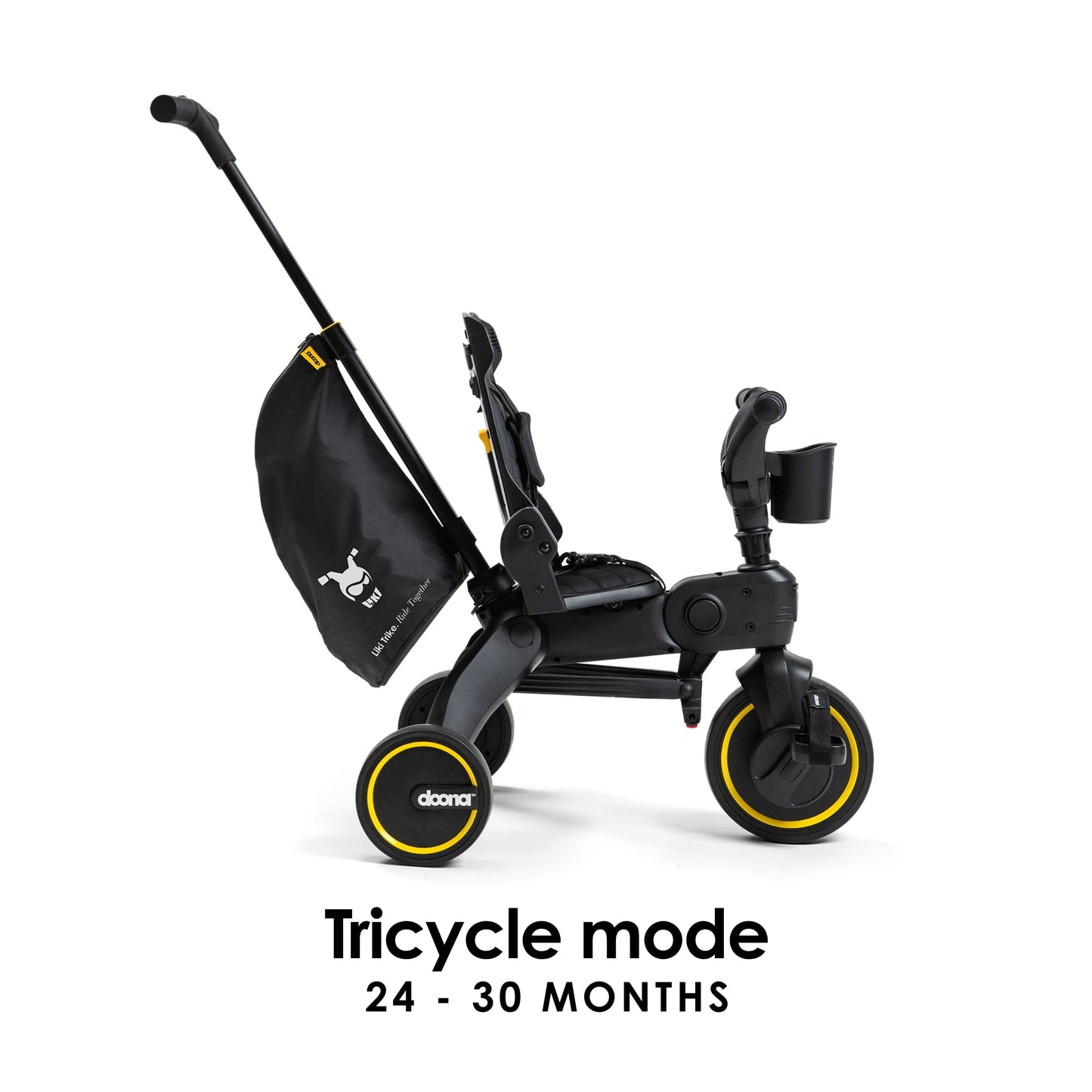 Doona Liki Trike S5 Midnight Limited Edition Foldable Toddler Trike
