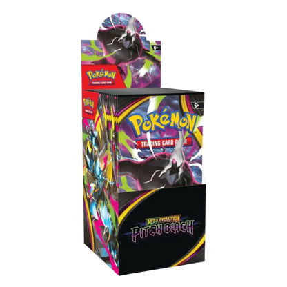 Pokémon TCG: Mega Evolution – Pitch Black Half Booster Box – 18 Packs