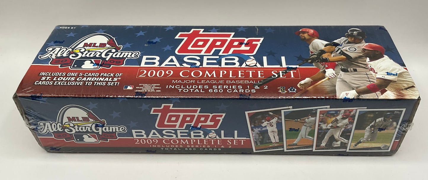 2009 Topps Baseball Series 1 & 2 Factory Set