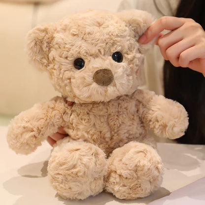 30cm Cute Twisted Teddy Bear Plush Toy – Soft Stuffed Animal Gift for Kids Girls
