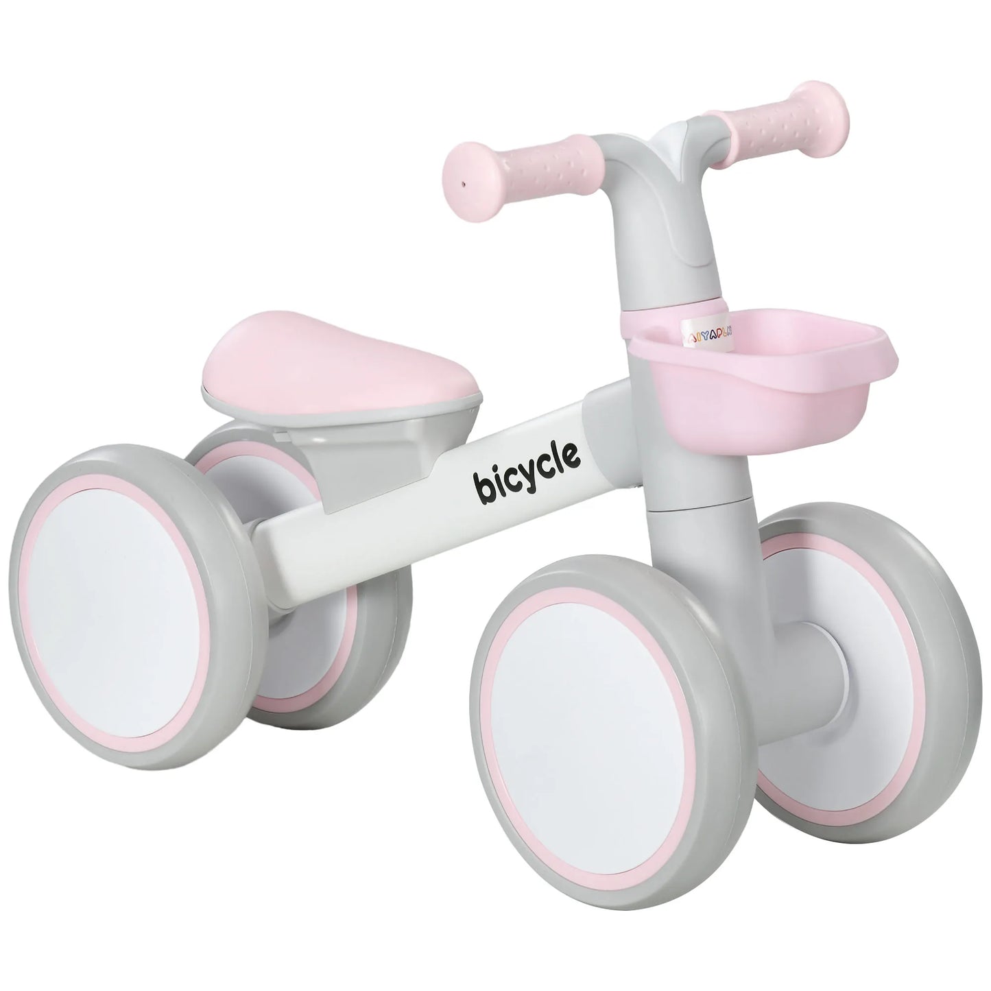 AIYAPLAY Kids Balance Bike for 1–3 Years Old with Adjustable Seat
