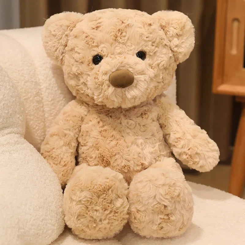 30cm Cute Twisted Teddy Bear Plush Toy – Soft Stuffed Animal Gift for Kids Girls