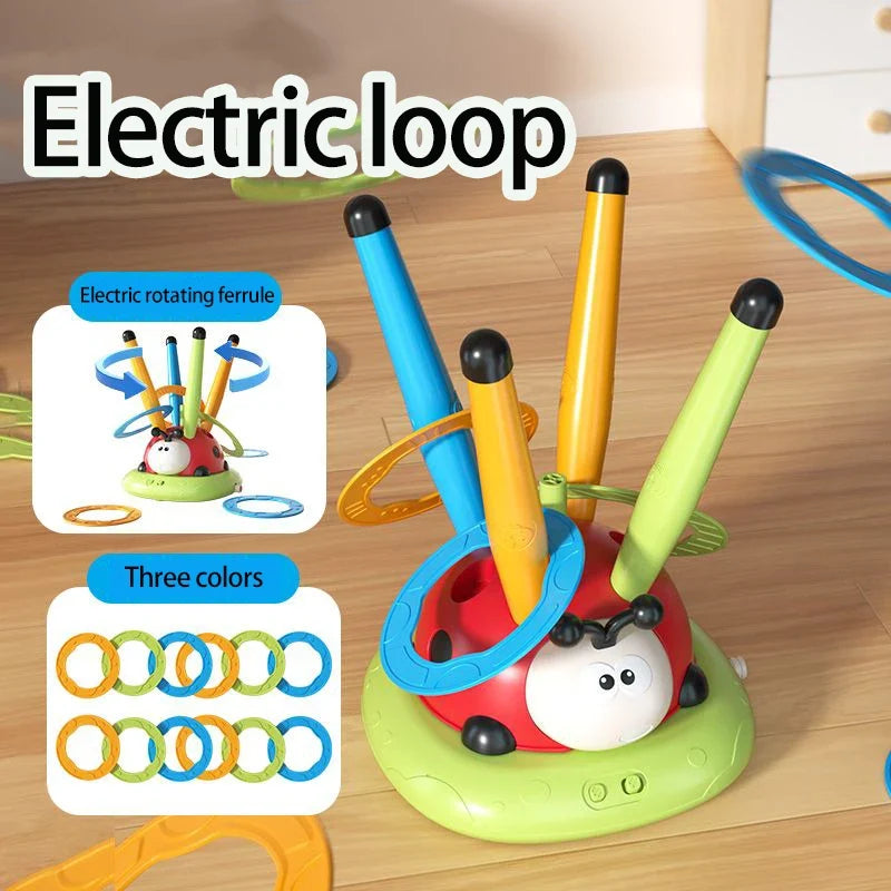 Ladybug Multifunction Rope Skipping Jump Toy Educational Outdoor Game for Children Age 3+