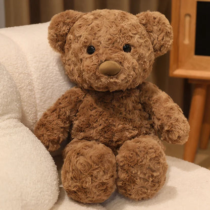 30cm Cute Twisted Teddy Bear Plush Toy – Soft Stuffed Animal Gift for Kids Girls