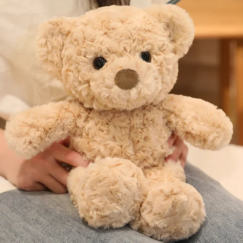30cm Cute Twisted Teddy Bear Plush Toy – Soft Stuffed Animal Gift for Kids Girls