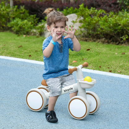 AIYAPLAY Kids Balance Bike for 1–3 Years Old with Adjustable Seat
