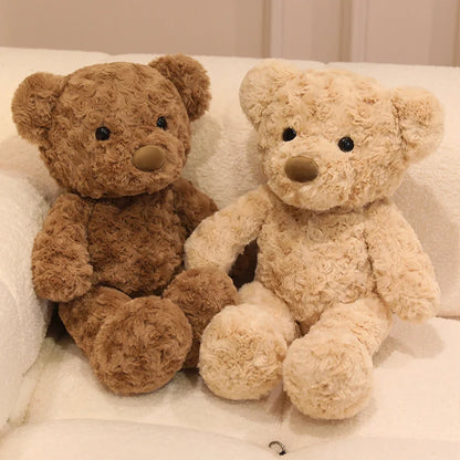 30cm Cute Twisted Teddy Bear Plush Toy – Soft Stuffed Animal Gift for Kids Girls
