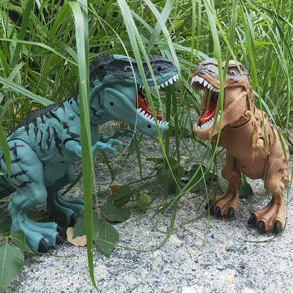 Electric Toy Large-Size Walking Spray Lay Eggs Dinosaur Robot for Kids Age 7+ with Light, Sound