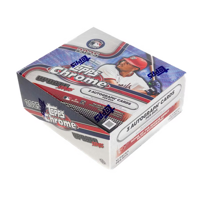 2025 Topps Chrome Update Baseball Jumbo Box