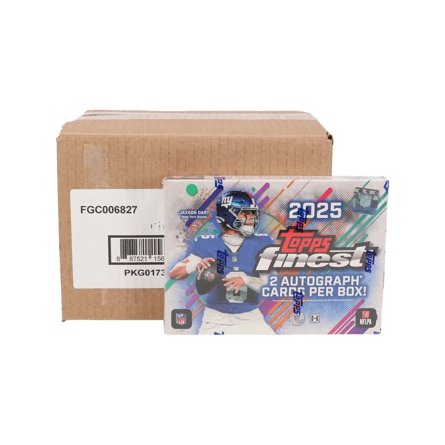 2025 Topps Finest Football Hobby 8-Box Case