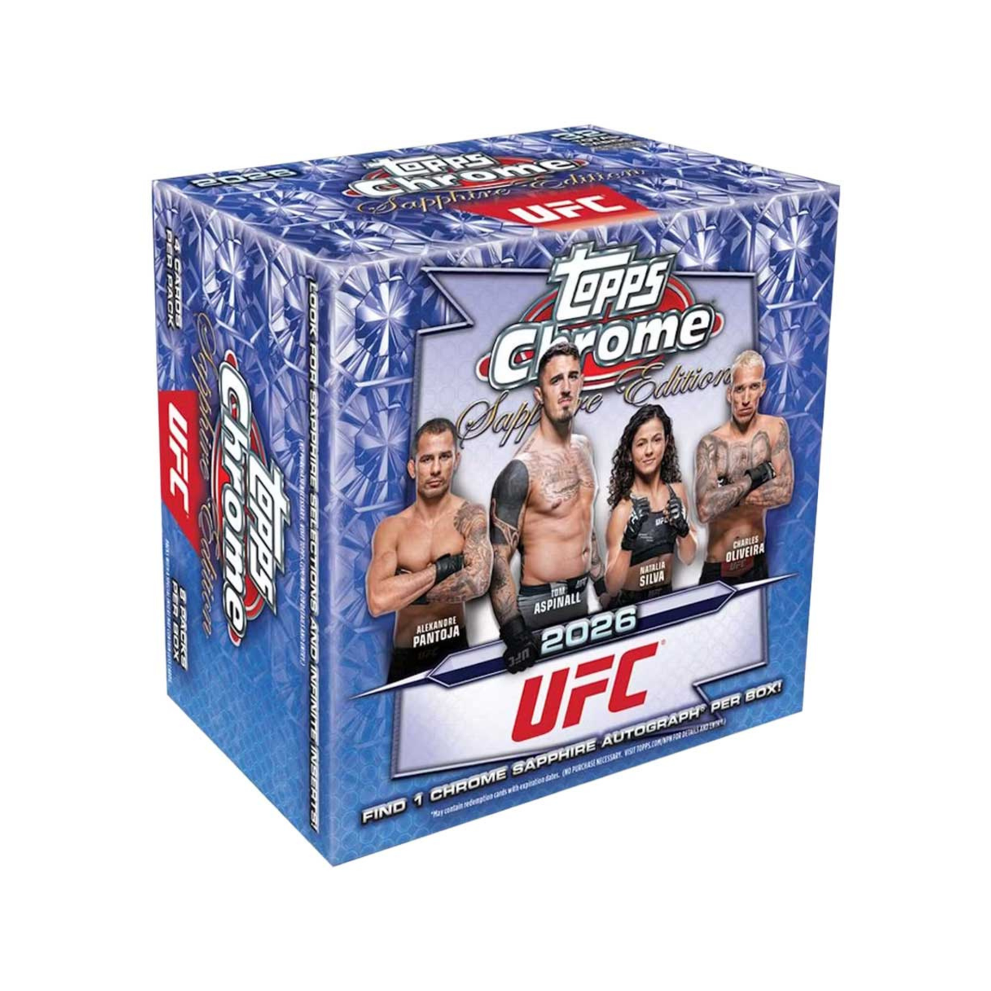 2026 Topps UFC Chrome Sapphire Edition Box
