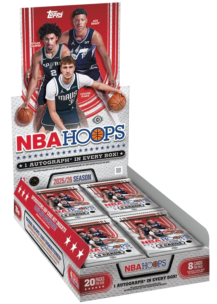 2025–26 Topps Hoops Basketball Hobby Box