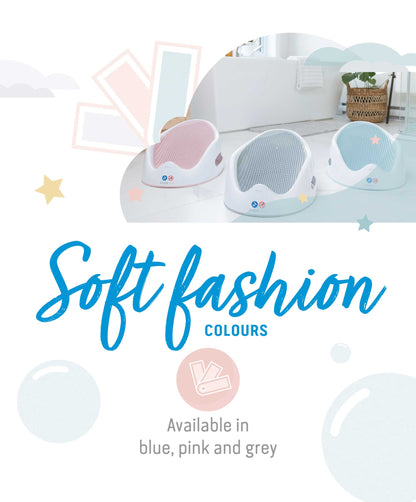 Angelcare Soft Touch Baby Bath Support - Grey