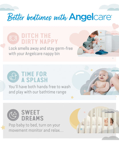 Angelcare Soft Touch Baby Bath Support - Grey